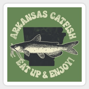 Arkansas Catfish - Eat Up Sticker